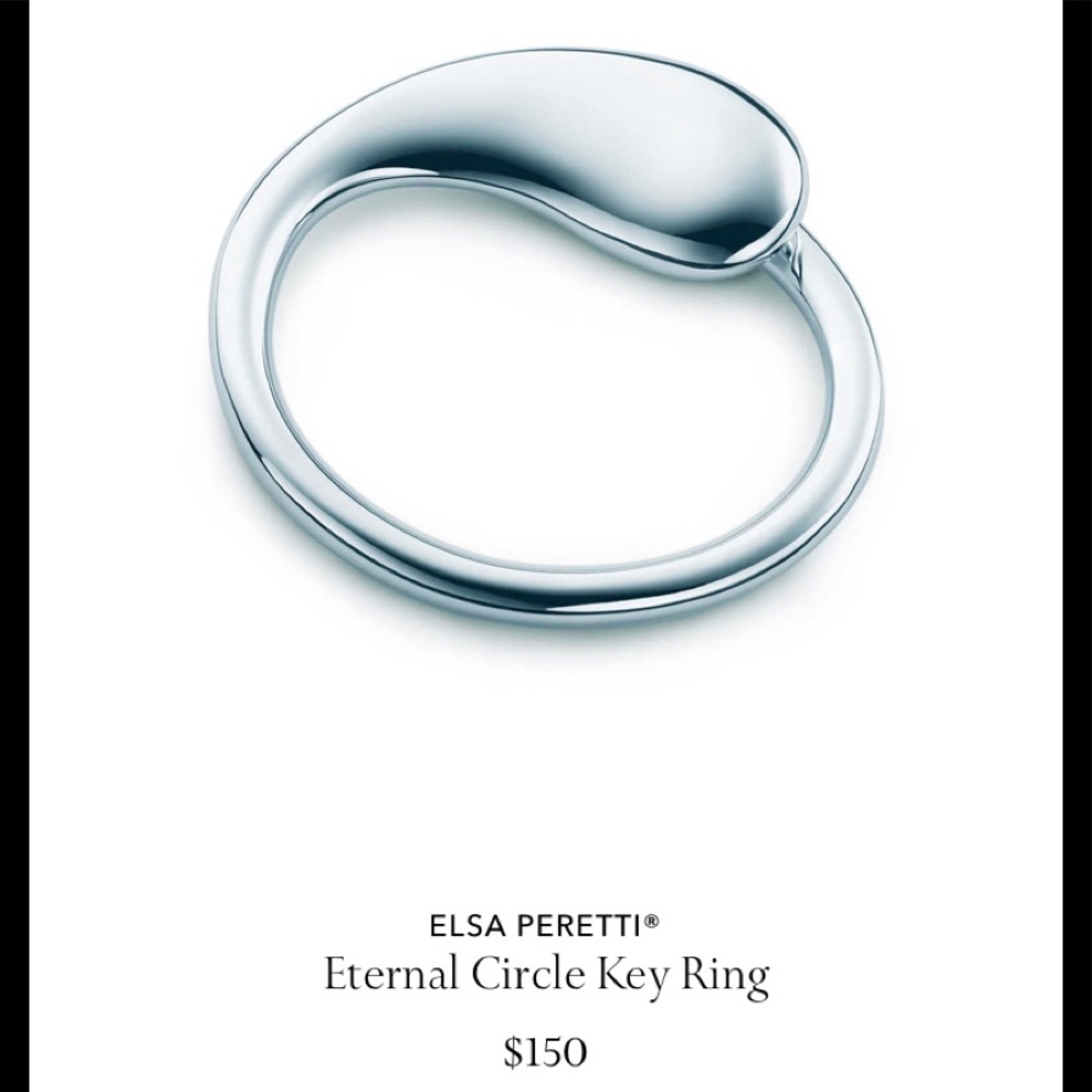 Tiffany’s Eternal Circle Key Ring